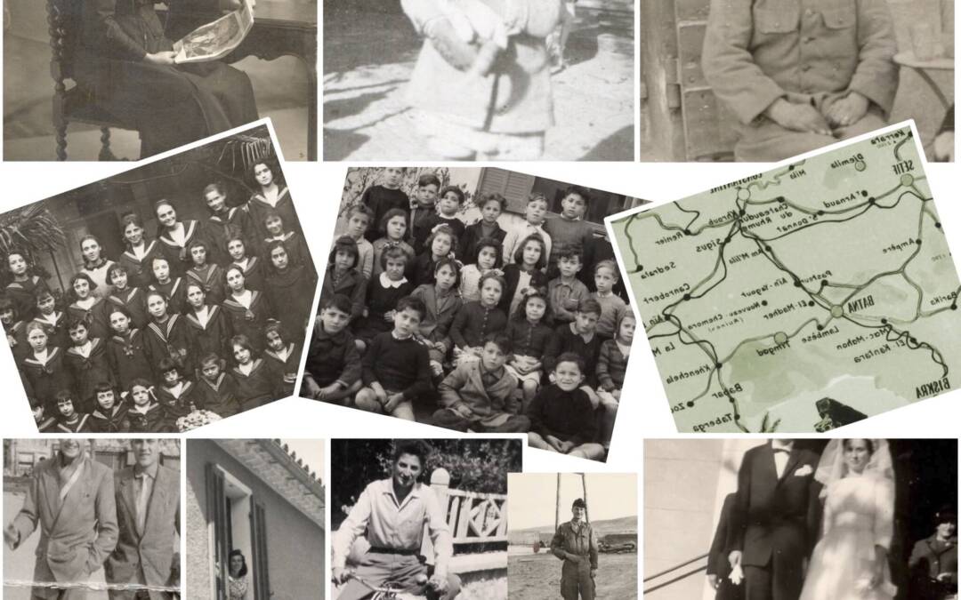 Pêle-mêle de photographies anciennes, documents, cartes